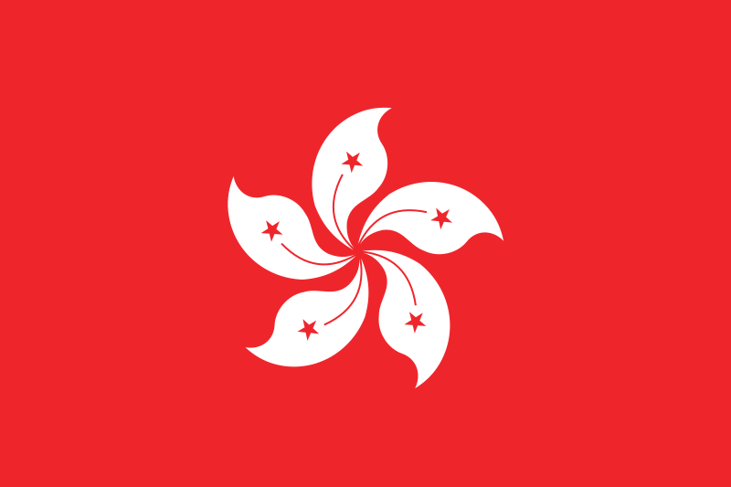 This image is the regional flag of Hong Kong.