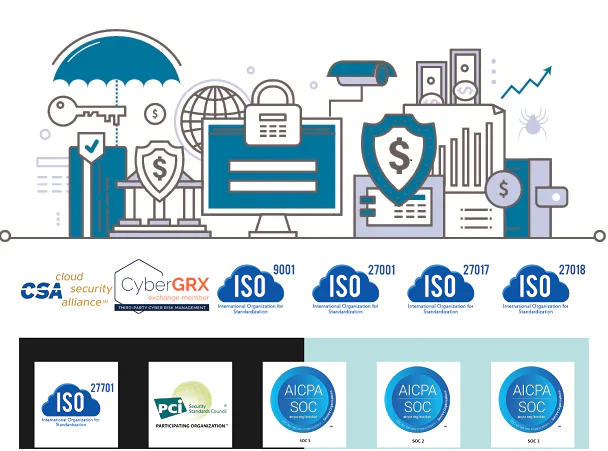 This image is about employee data security.